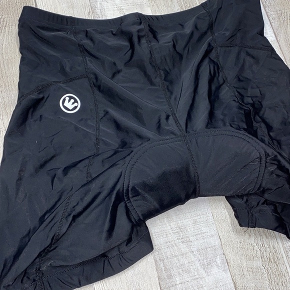 Canari black biker shorts size XLarge - Picture 7 of 7